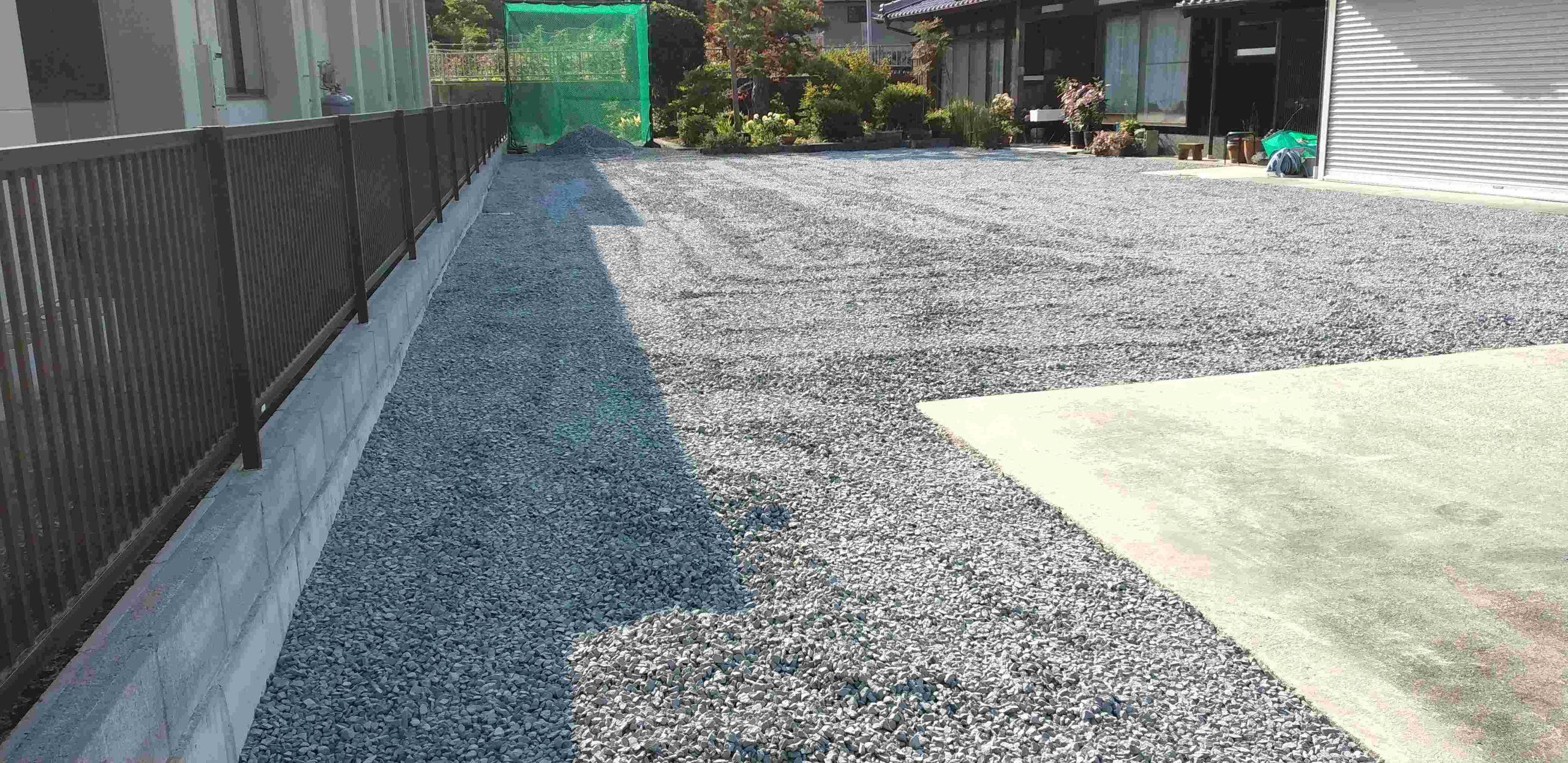 多可町内～砕石敷均し